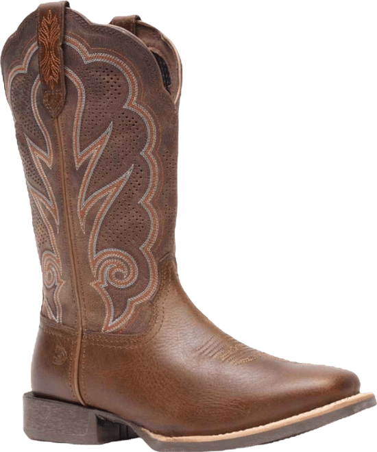 Lady Rebel Pro Women's Cognac Ventilated Western Boot
