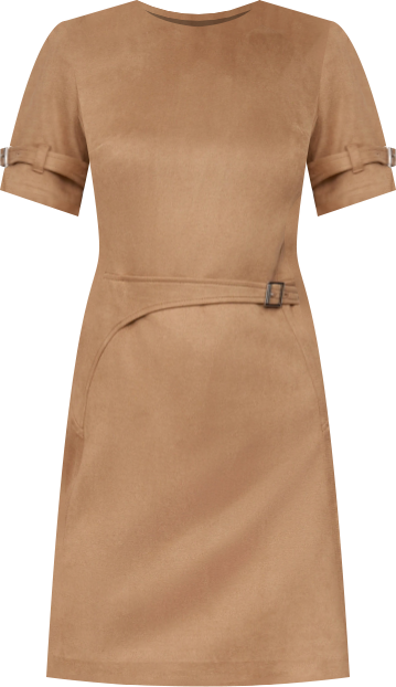 Women's Short Sleeve Crew Neck Sheath Dress