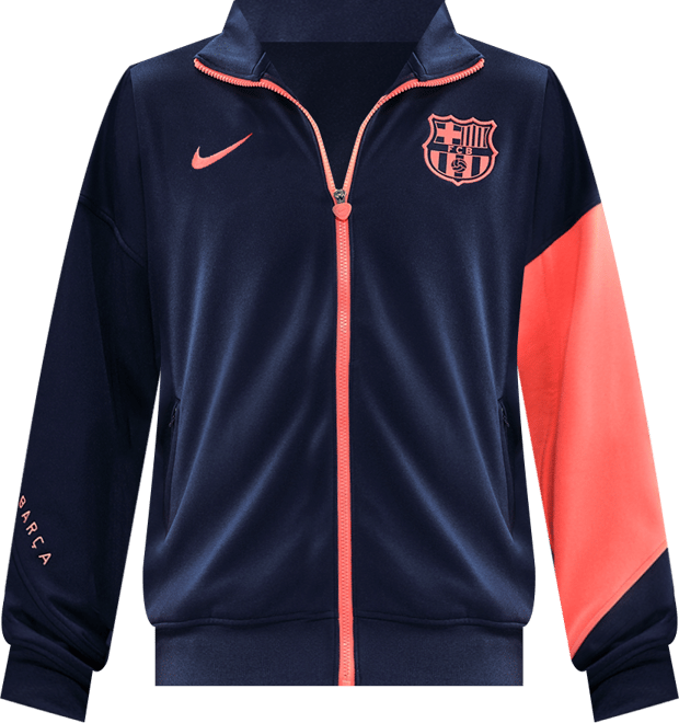 FC Barcelona Academy Pro (tredjeställ) Fotbollsjacka Nike Dri-FIT Total 90 Anthem för ungdom