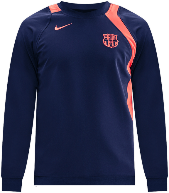 FC Barcelona Third Men's Nike Total 90 Soccer Crew-Neck Top