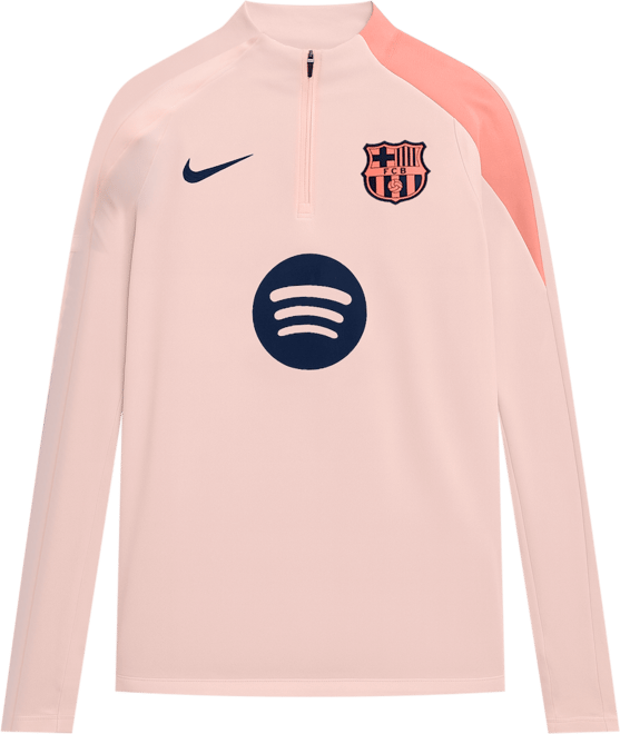 FC Barcelona alternativa Strike Playera de entrenamiento de fútbol Nike de tejido Knit Dri-FIT Total 90 para hombre