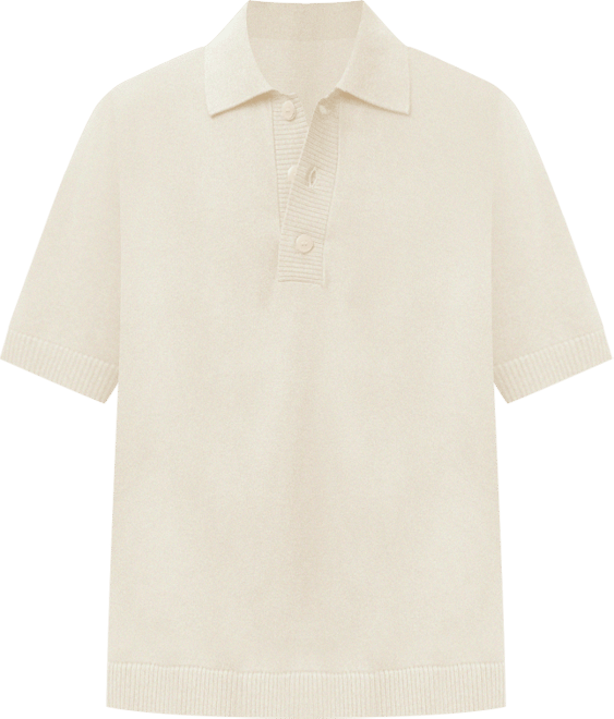 Men's Cotton Knitted Polo Shirt