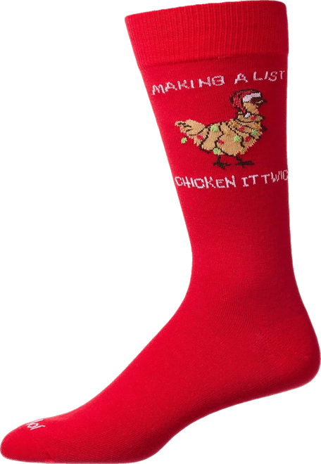 Men's Chicken It Twice Crew Socks