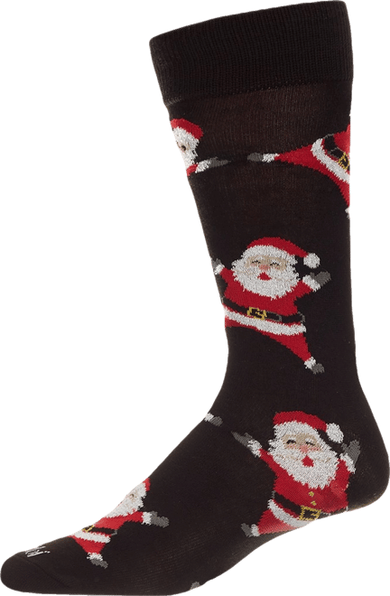 Men's All Over Santa Crew Socks