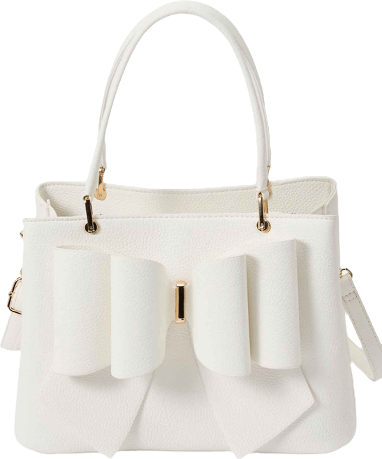 Women's Jenna Triple Compartment Bowtie Satchel Bag