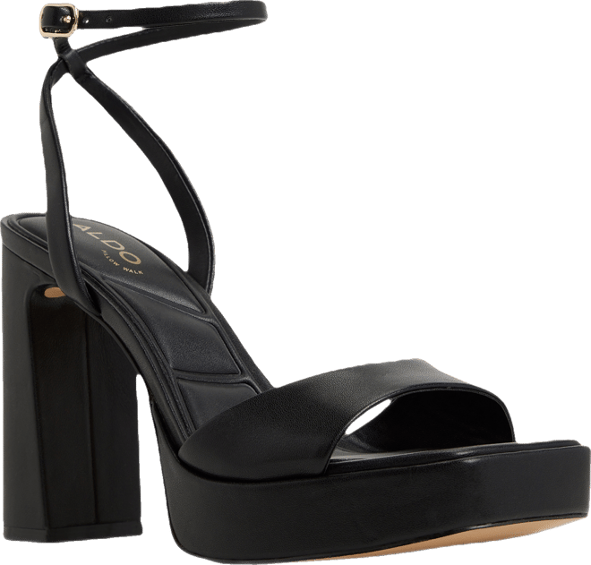 Women's Lothon Two-Piece Platform Heeled Dress Sandals