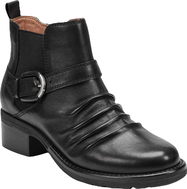 Women's Zane Ruched Block Heel Booties