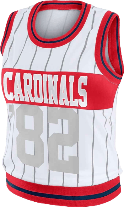 Women's White St. Louis Cardinals Sporty Tank Top