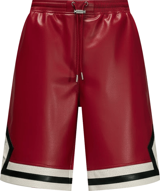 Air Jordan Men's Faux Leather Shorts