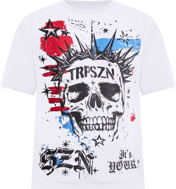 Trap SZN Skull Tee – DTLR