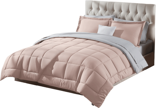 Luxury Soft Reversible 7-Pc. Comforter Set, Queen