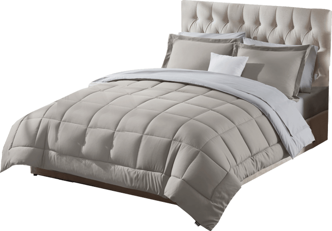 Luxury Soft Reversible 7-Pc. Comforter Set, Queen