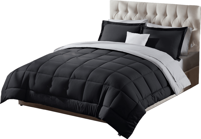 Luxury Soft Reversible 7-Pc. Comforter Set, Queen