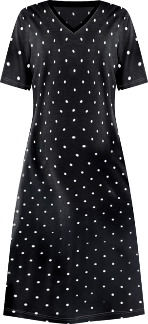 Women's Long Print Sleepshirt