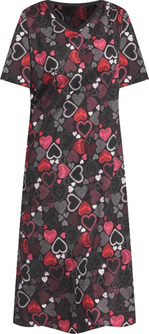 Women's Long Print Sleepshirt