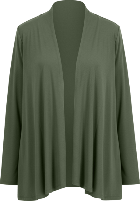 Petite Solid Open-Front Cardigan, Exclusively at Macy's
