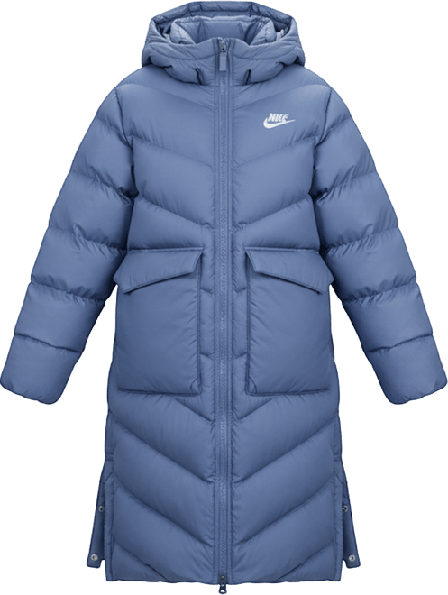 Nike Sportswear All Day Play Big Kids' Therma-FIT Loose-Fit Full-Length Puffer Parka