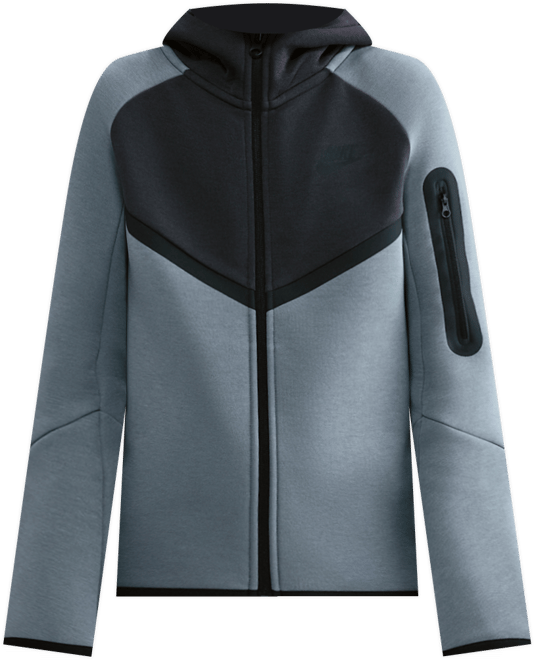 Nike Sportswear Tech Fleece Bluza z kapturem i zamkiem na całej długości dla dużych dzieci