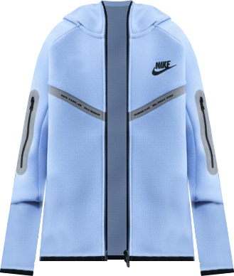 Nike Sportswear Tech Fleece Big Kids' Full-Zip Hoodie with Reflective Accents