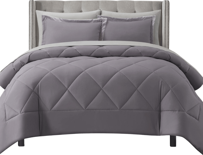 Arelia Geometric 7-Pc. Comforter Set, Queen