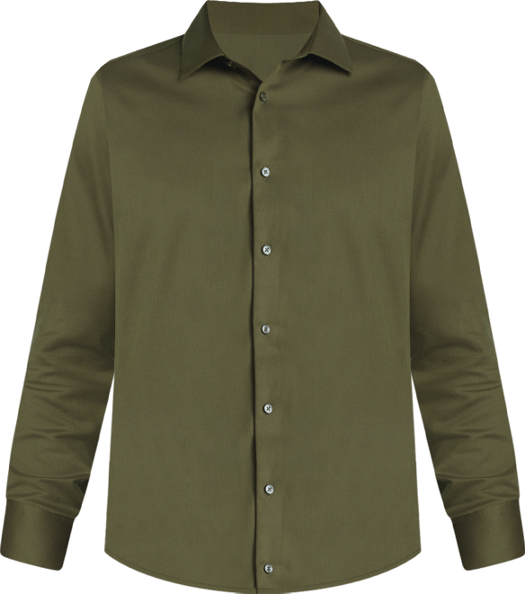 Men's Steel Plus Regular Fit Dress Shirt