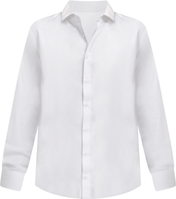 Men's Slim-Fit Cotton Poplin Dress Shirt