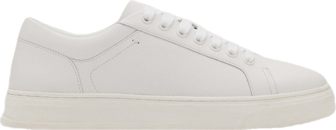 Men's Leather Panel Sneakers