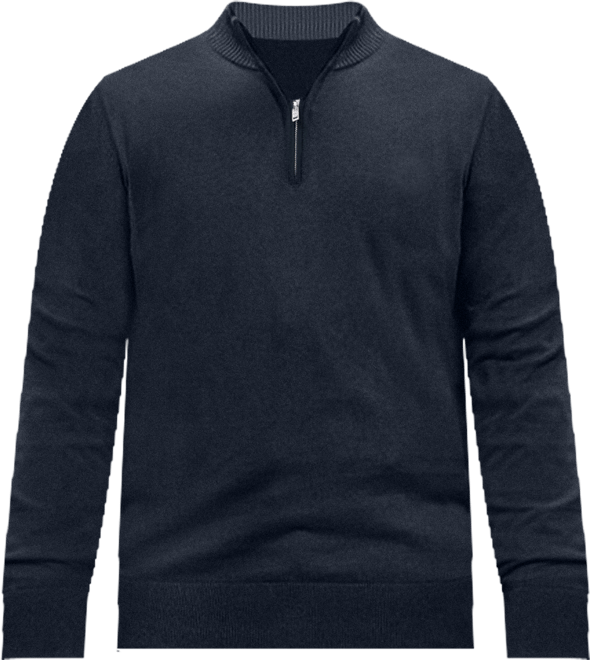 Men's Perkins Neck Wool Sweater