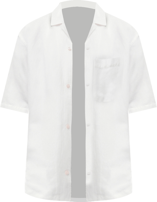 Men's Regular-Fit Linen Blend Shirt