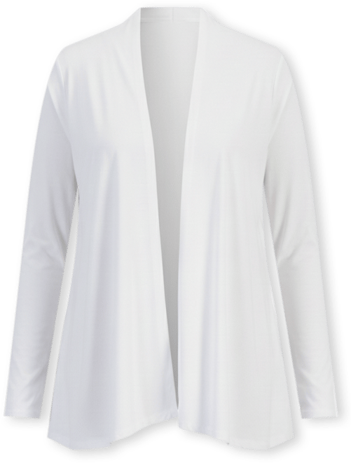 Petite Solid Open-Front Cardigan, Exclusively at Macy's