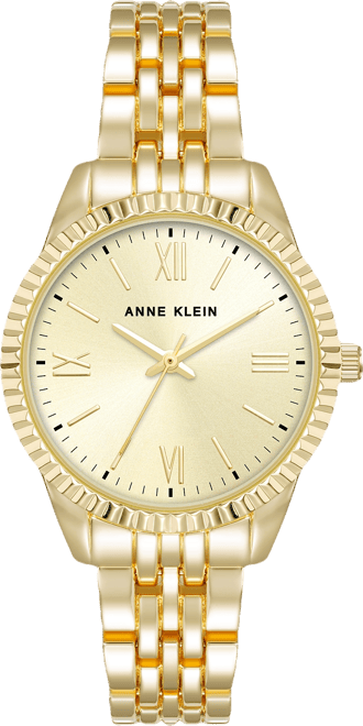 Women's Quartz Gold-Tone Alloy Bracelet Watch, 30mm