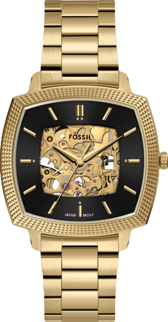Fossil Unisex Nick Jonas x Machine Luxe Automatic Gold-Tone