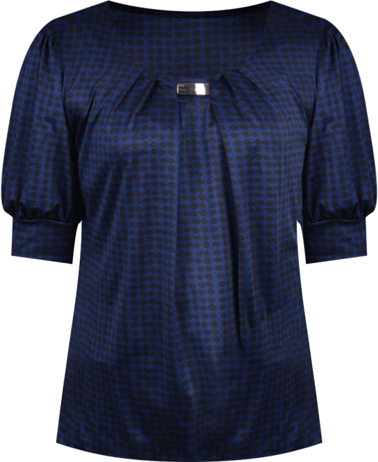 Petite Short Sleeve Balloon Sleeve Top