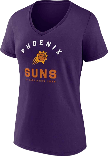 Women's Purple Phoenix Suns Unrivaled V-Neck T-Shirt