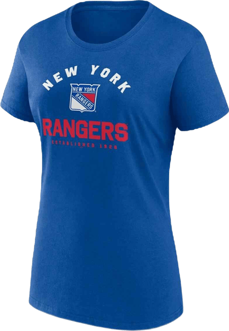Women's Blue New York Rangers Unrivaled T-Shirt