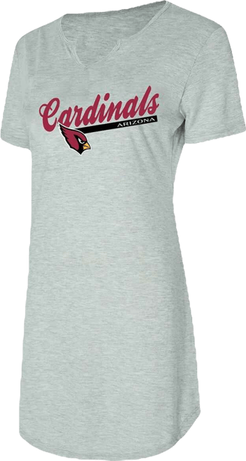 Women's Gray Arizona Cardinals Petition Knit Nightshirt