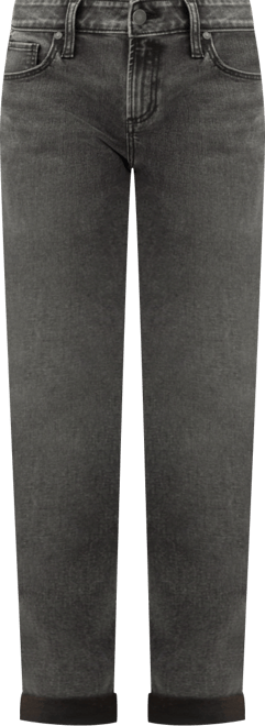 Women's Boyfriend Mid Rise Slim Leg Luxe Stretch Jeans