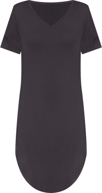 Women's V-Neck Knee-Length Dress