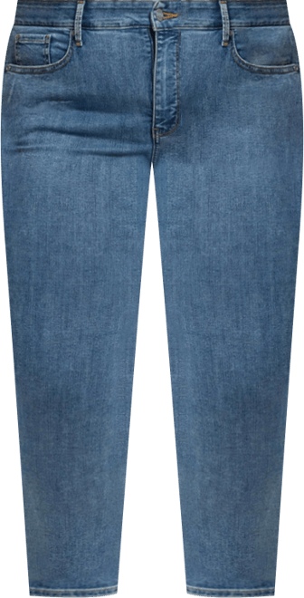 Plus Size Marilyn Straight Ankle Jeans