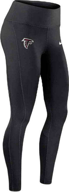 Women's Black Atlanta Falcons Primetime Epic Fast Performance Leggings
