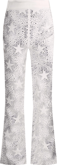 Women's Star Diamante Tailored Flare Trousers