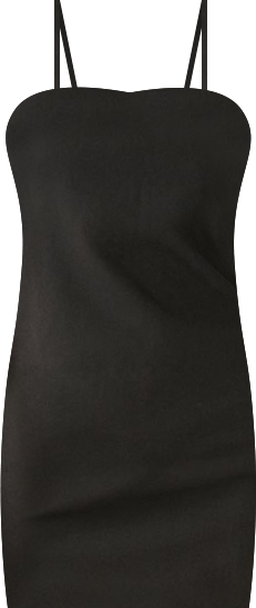 Women's Cutwork Side Tailored Strappy Mini Dress