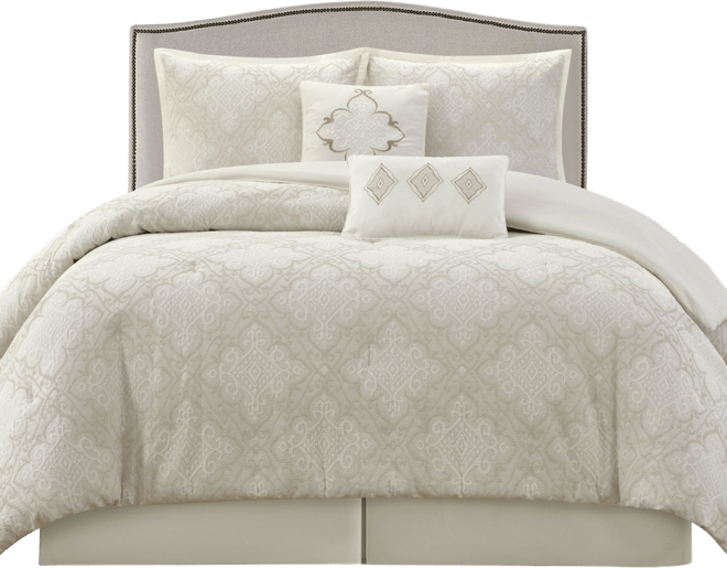 Prissa Medallion 6-Pc. Comforter Set, King