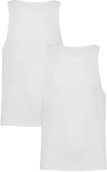 Men's 2pk. Ribbed Performance Tank Tops