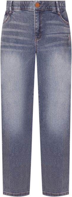 Women's High-Rise Ab-Solution Barrel-Leg Jeans