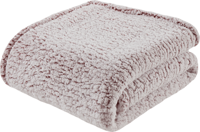 Premier Comfort Cozy Sherpa Throw Blanket, 50" x 60"