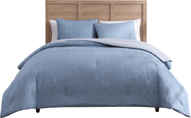 Classic Texture Cotton 3-Pc. Duvet Cover Set, King