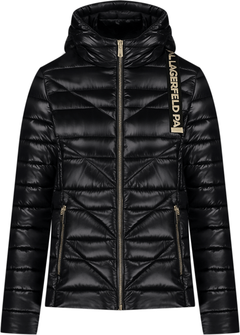 Women's Drawstring Puffer Coat