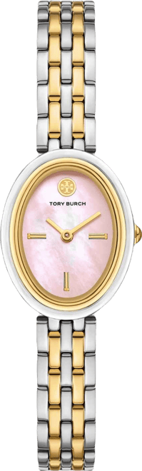 Women's The Oval Two-Tone Stainless Steel Bracelet Watch 28mm