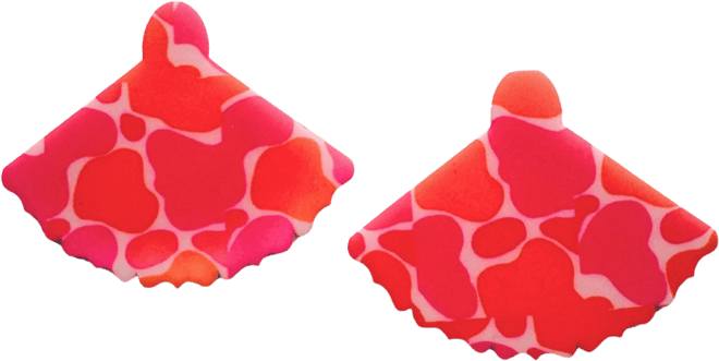 Liora Mini Fan Stud Earrings